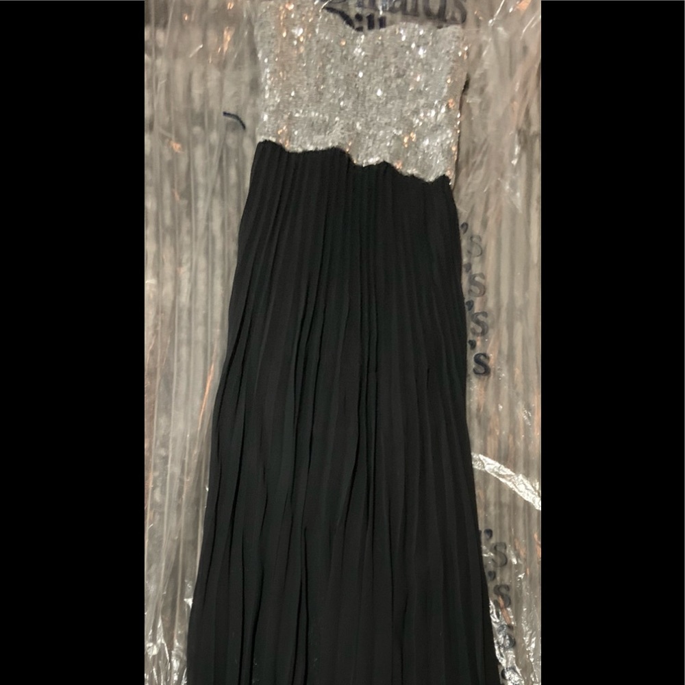 Black w/Silver Top Dress